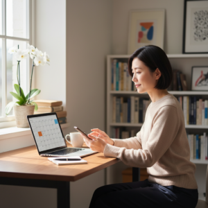 慌ただしい日常に優雅なひとときを：在宅ママのゆとりを紡ぐ時間管理の秘訣💐