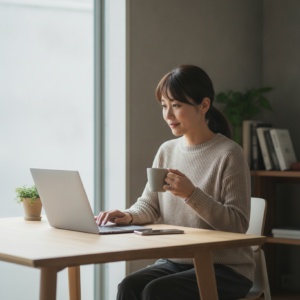 鎌倉の自宅から綴る、わたしらしい育児と仕事の両立術 ～細切れ時間を味方につける集中力の秘訣～
