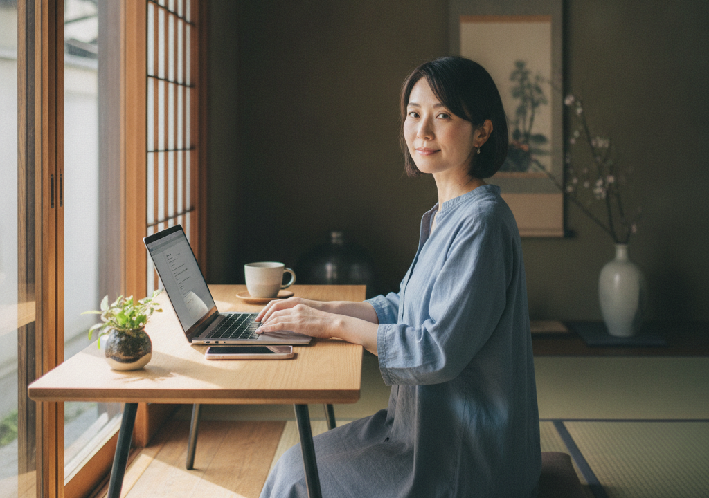 古都の町屋で綴る、わたくし流の時間管理～在宅で心豊かに働くために～