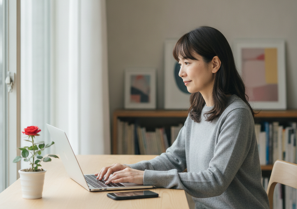 【在宅PCワーク】焦らず着実に、収入の蕾を育むわたくしの秘訣🌹
