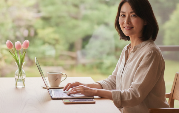 鎌倉の自宅から🌷主婦のわたしが語る、在宅ワーク選びの優しいヒント✨